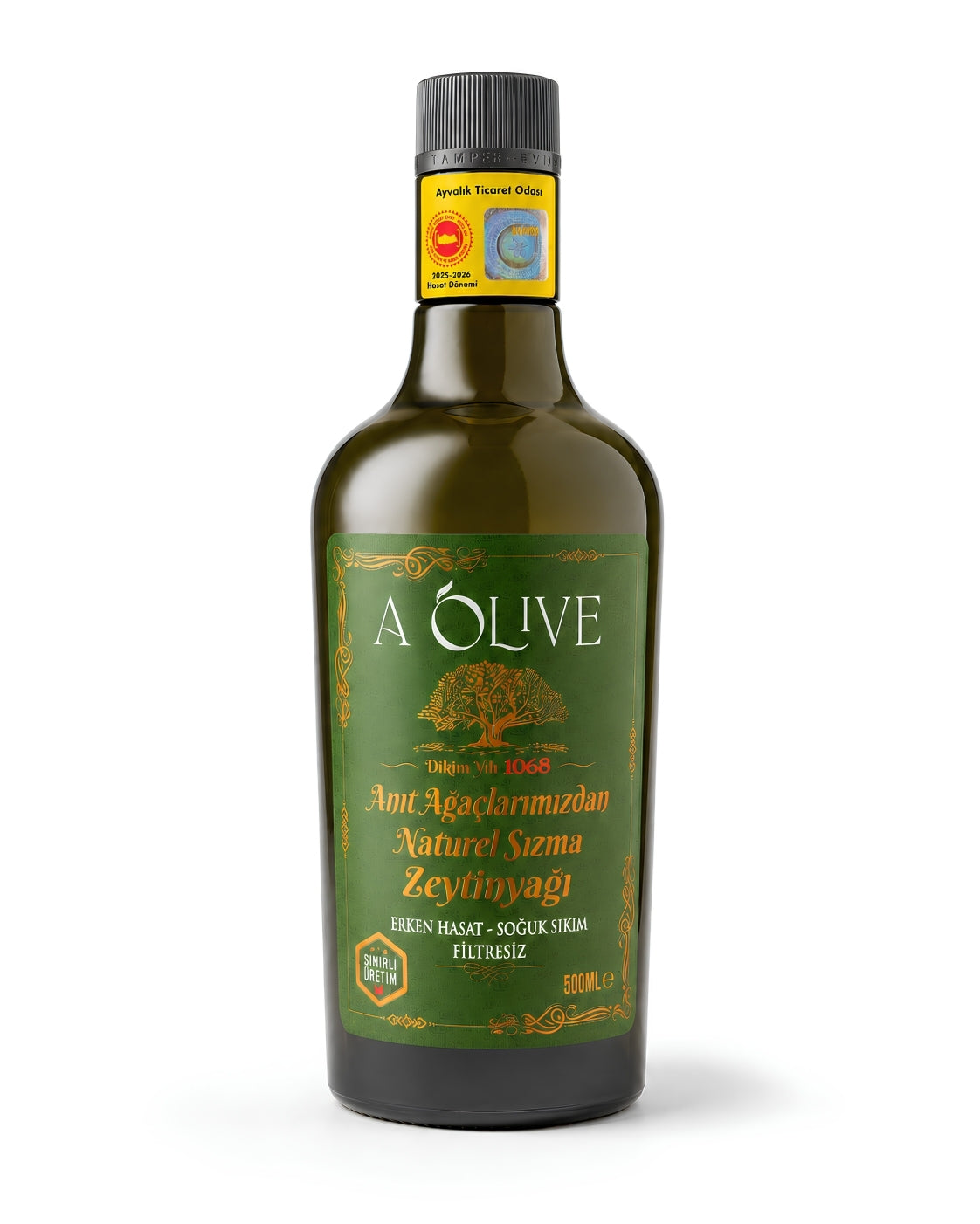 Yeni Mahsül - Anıt Ağaçlarından 500 ML Zeytinyağı