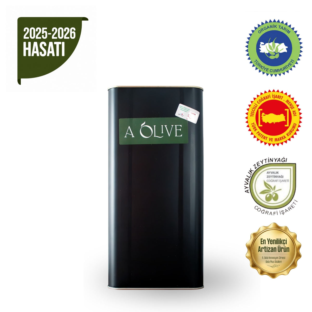 2025–2026 Sezonu - Erken Hasat 5 Litre Zeytinyağı