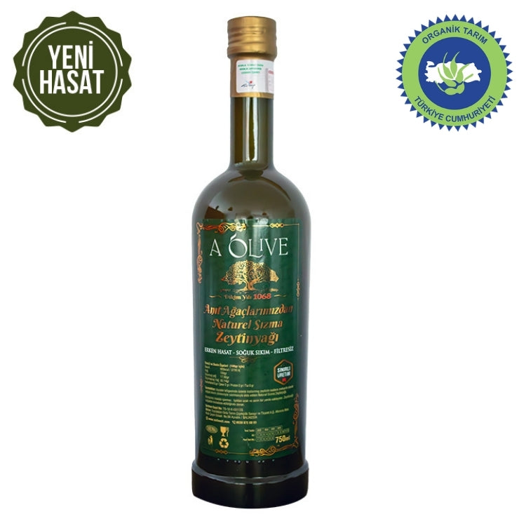 Yeni Mahsül - Anıt Ağaçlarından 750 ML Zeytinyağı