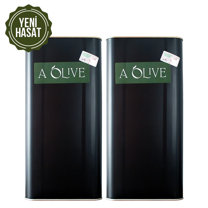 İkili Yeni Mahsül - Erken Hasat 5 Litre Zeytinyağı