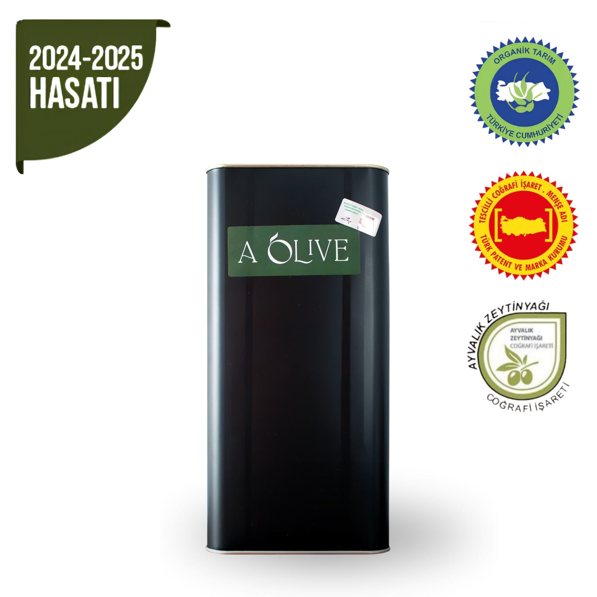 AOlive erken hasat naturel sızma zeytinyağı 5 litre teneke