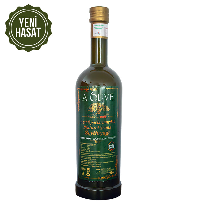 Yeni Mahsül - Anıt Ağaçlarından 750 ML Zeytinyağı