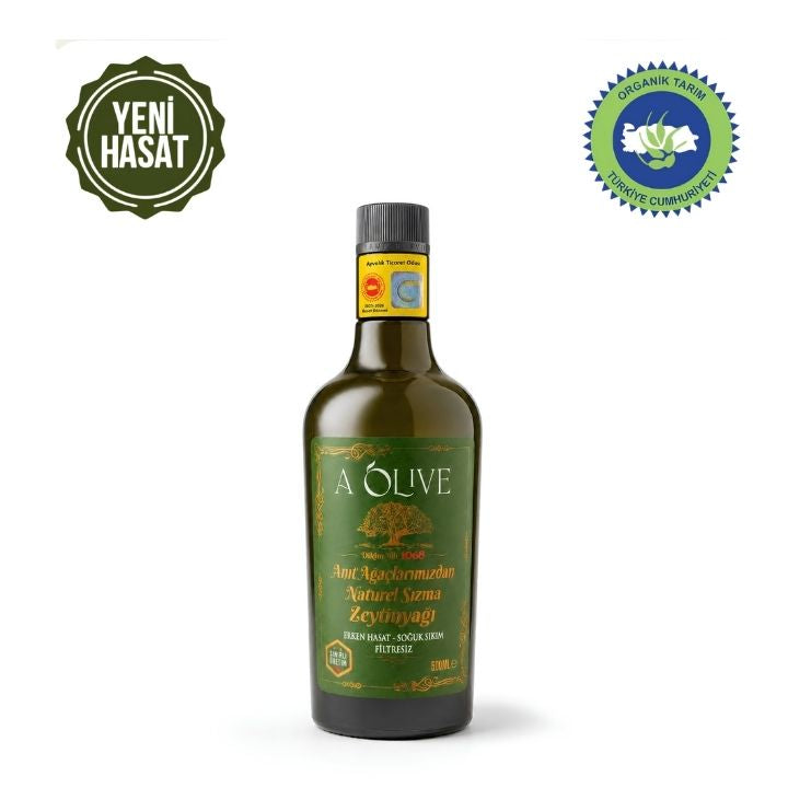 Yeni Mahsül - Anıt Ağaçlarından 500 ML Zeytinyağı